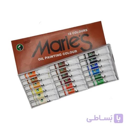 رنگ روغن ماریس(کله اسبی) 18 رنگ — تصویر 1