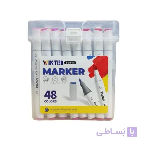وینتر ماژیک راندو 48 رنگ (دوسر) — تصویر 1