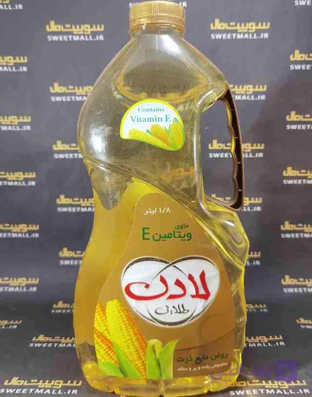 روغن مایع ذرت لادن 1.8 لیتر Ladan — تصویر 1