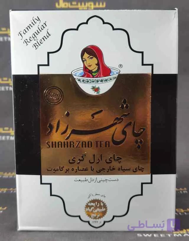چای شکسته معطر مشکی شهرزاد 400 گرم Shahrzad — تصویر 1