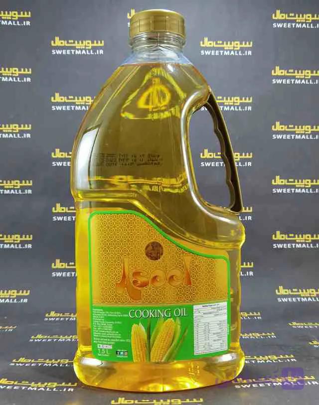 روغن مایع اصیل ذرت 1.5 لیتر Aseel — تصویر 1