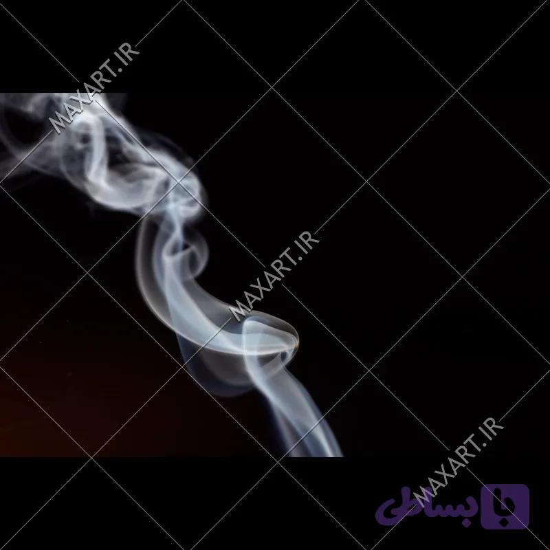 عکس استوک دود سفید روی پس زمینه تیره 2014 — تصویر 1