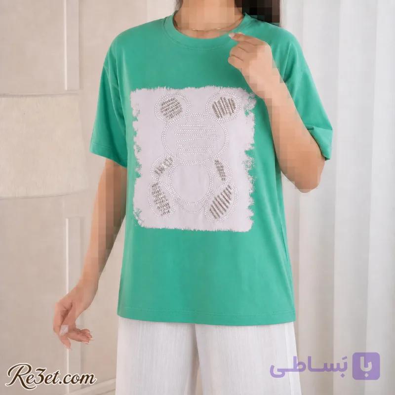 تیشرت خرسی ملیله کد: 310002 — تصویر 1