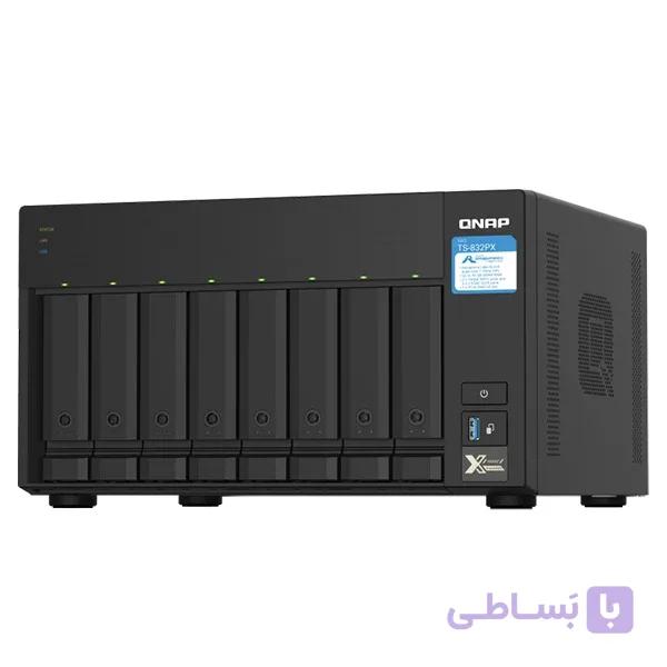 ذخیره ساز تحت شبکه کیونپ مدل TS-832PX-4GB — تصویر 1