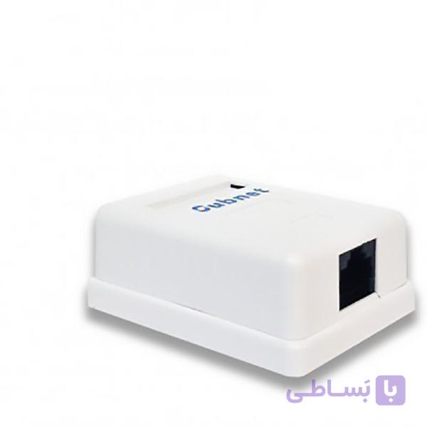 کیستون باکس Cat6 UTP تک پورت یوبی نت