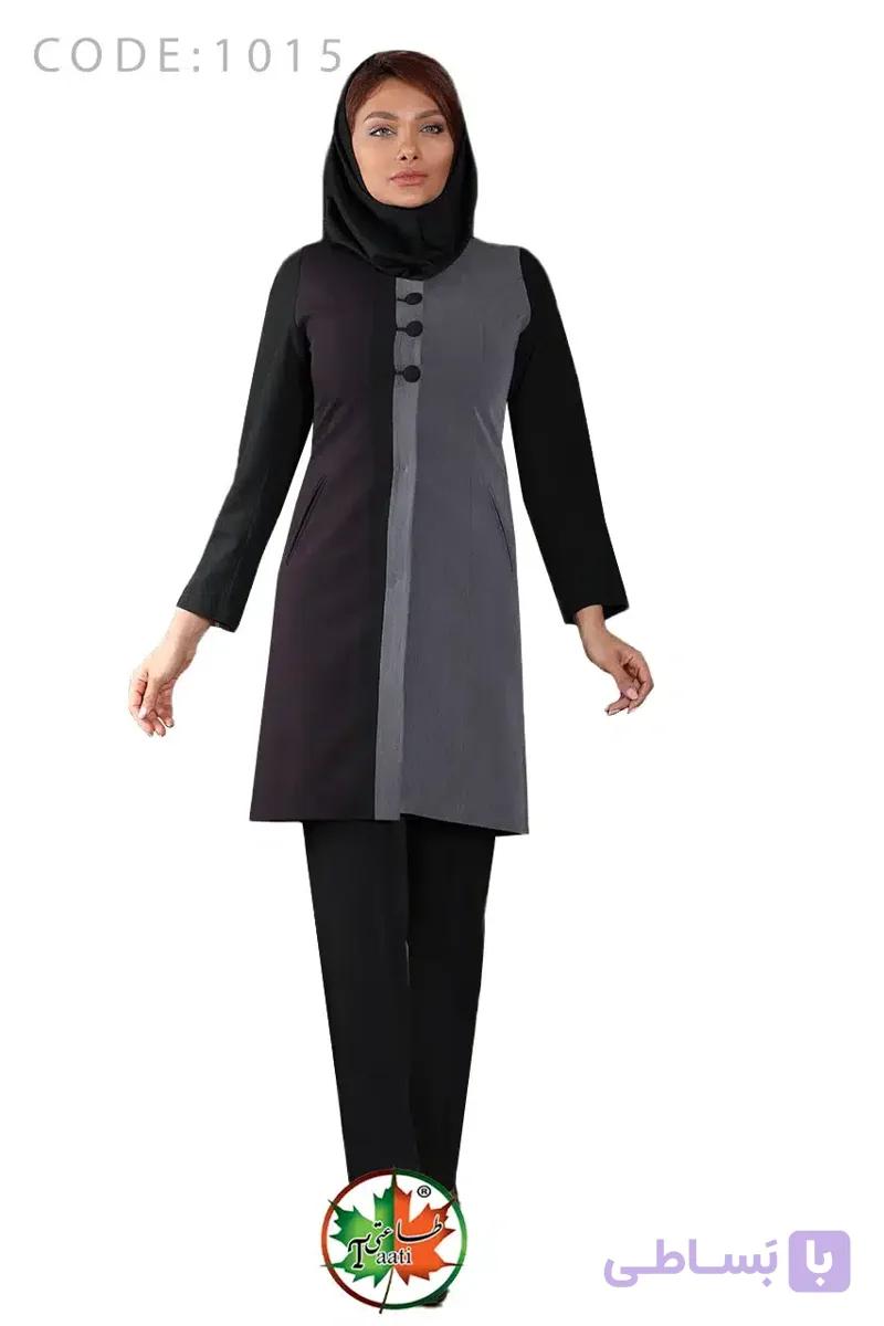 مانتو شلوار اداری | مدل رسابانو | کد 1015 — تصویر 1