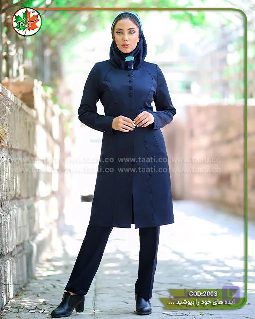 مانتو شلوار اداری | مدل بهرخ | کد 2003 — تصویر 1