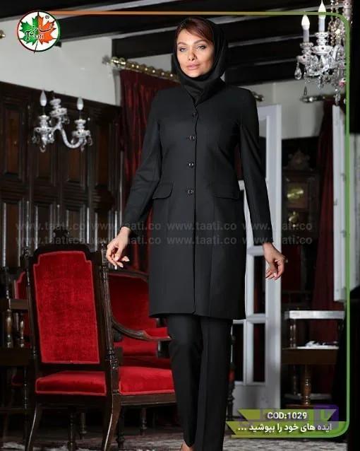 مانتو شلوار اداری | مدل دنیز | کد 1029 — تصویر 1