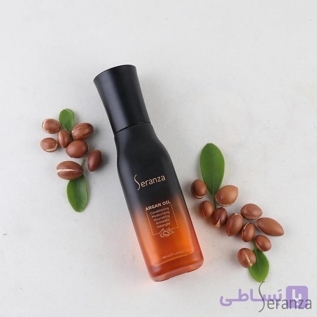 سرم روغن آرگان سرانزا | روغن آرگان مراکشی برای محافظت مو — تصویر 1