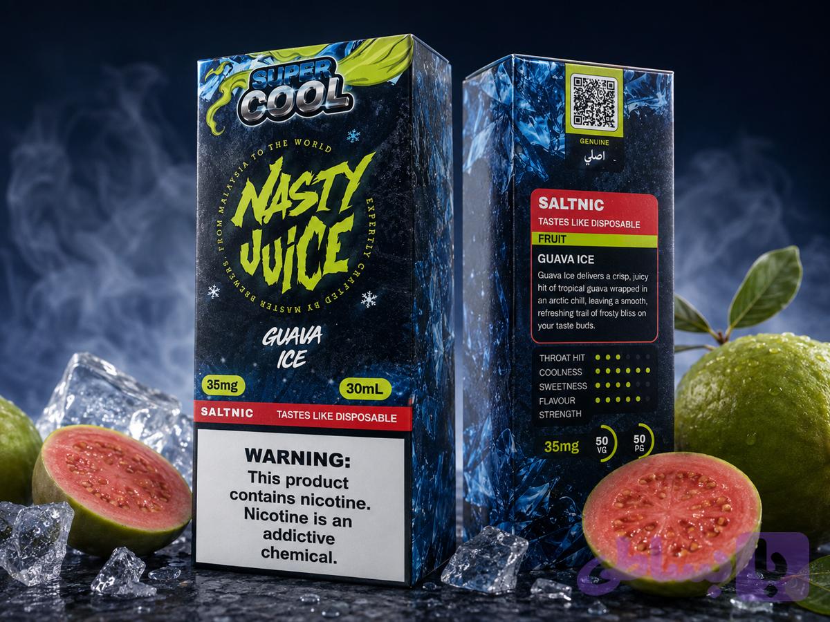 نستی 30میل گواوا یخ |NASTY GUAVA ICE 30ML