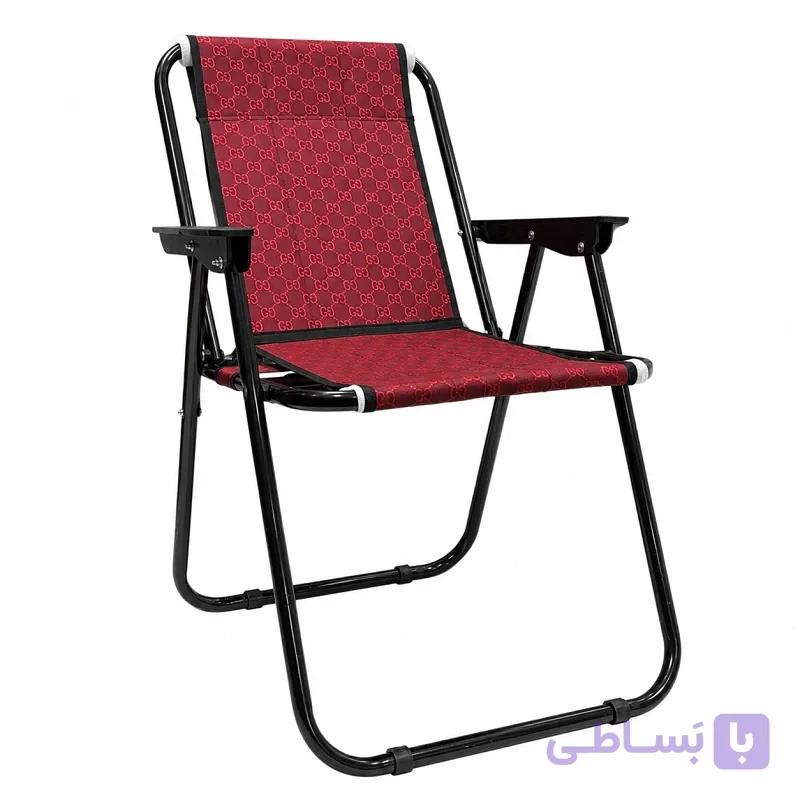 صندلی کمپینگ تاشو 10 فنره فوم دار — تصویر 1