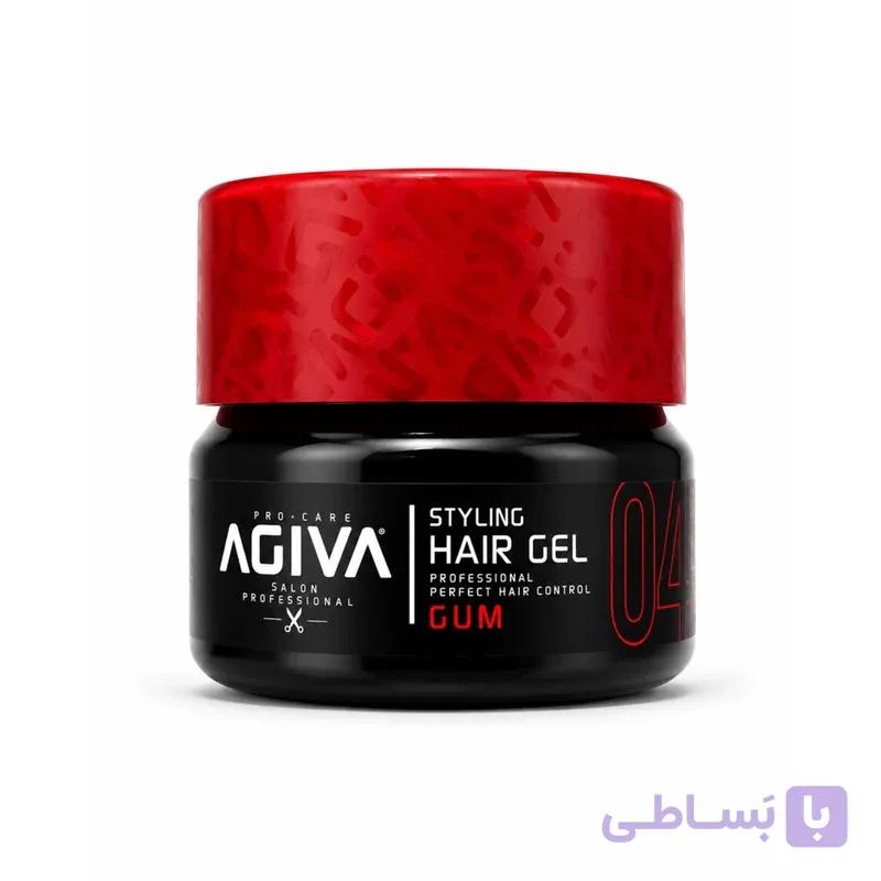 ژل حالت دهنده مو آگیوا شماره 04 مدل Gum حجم 200 میلی‌لیتر