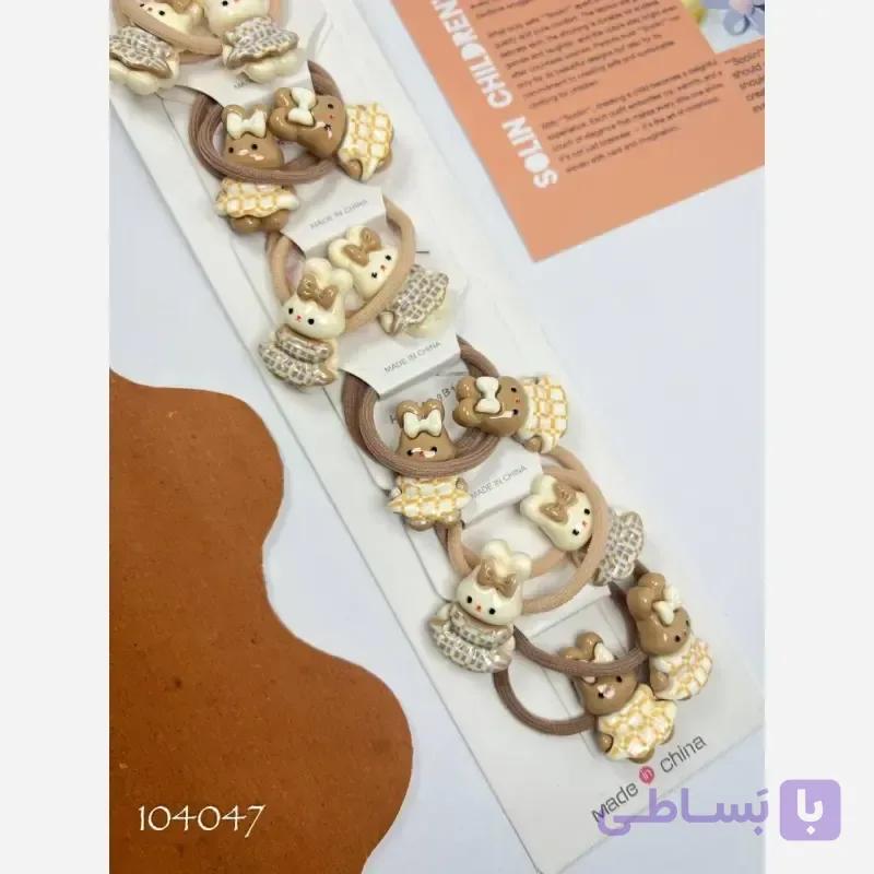 پک دو عددی کش مو خرگوشی و گیره تق تقی تدی - رستن