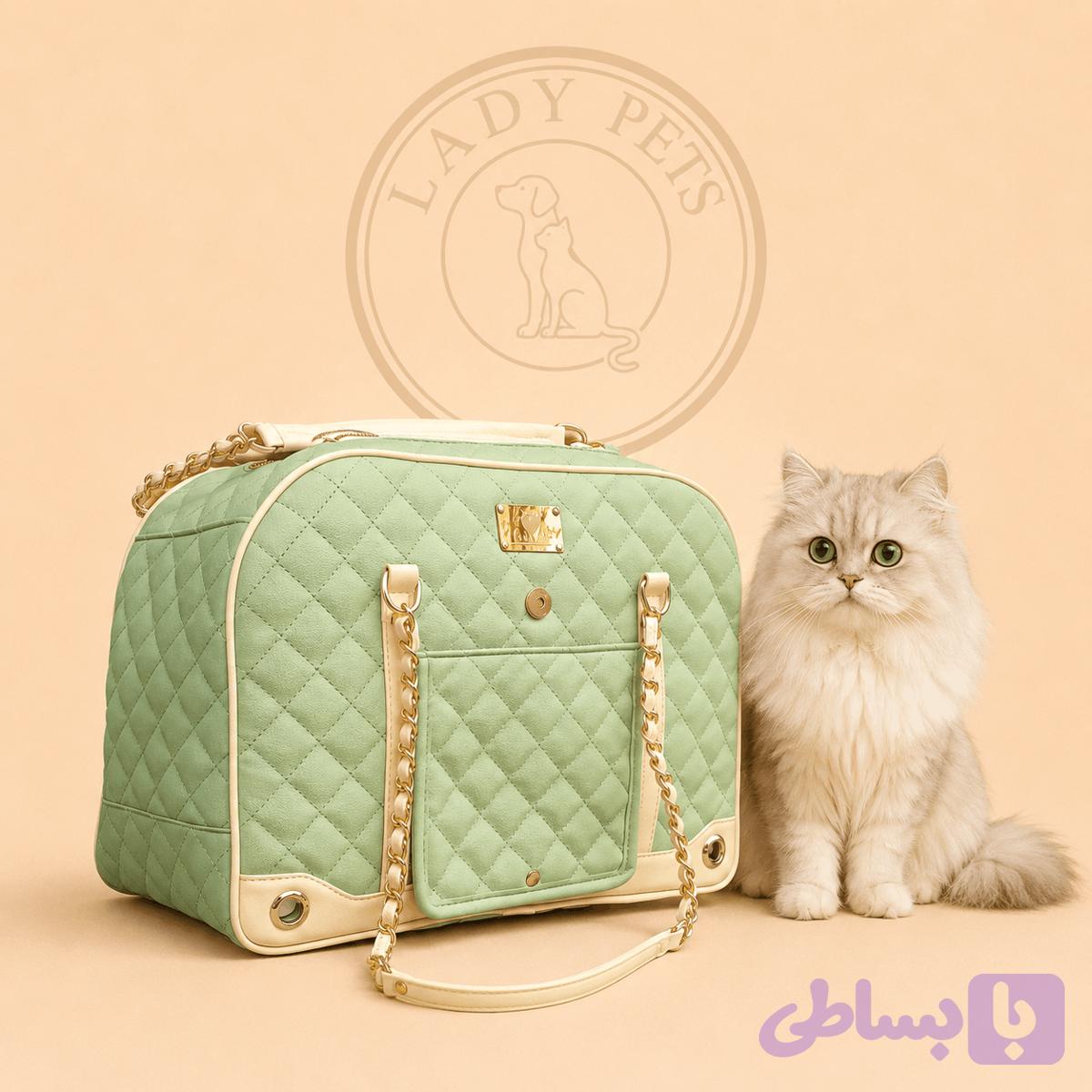 کیف حمل سگ و گربه مدل ونیز مدکوpet carrier model Venesia bag — تصویر 1