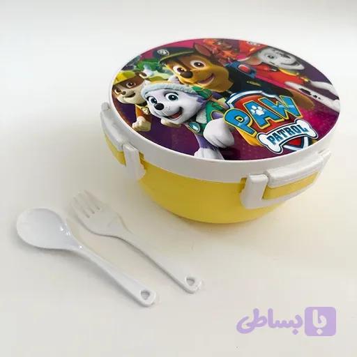 ظرف غذا دایره کارا