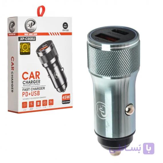 شارژر فندکی ایکس پی C008 | خرید و قیمت شارژر فندکی فست PD — تصویر 1