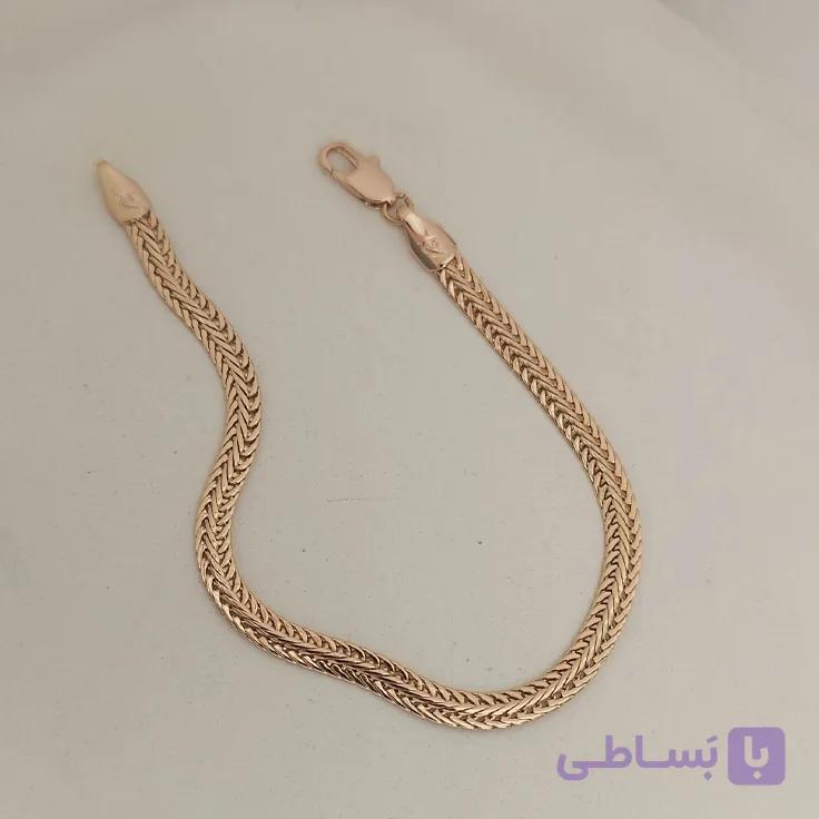 دستبند ژوپینگ طرح پوست مار | زیورالات فاطیما