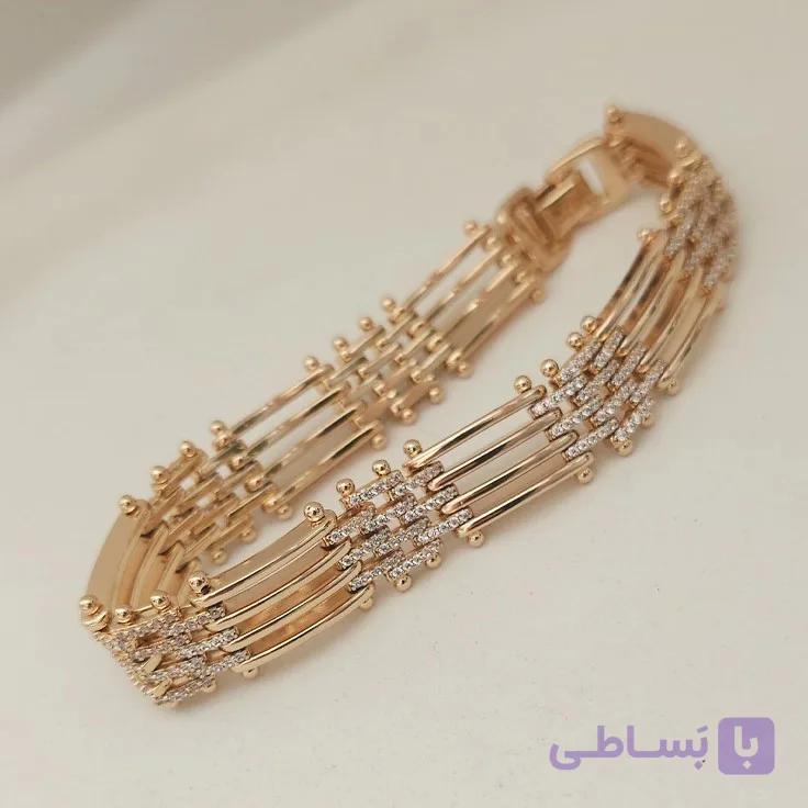 دستبند مجلسی جلفا ژوپینگ | زیورالات فاطیما