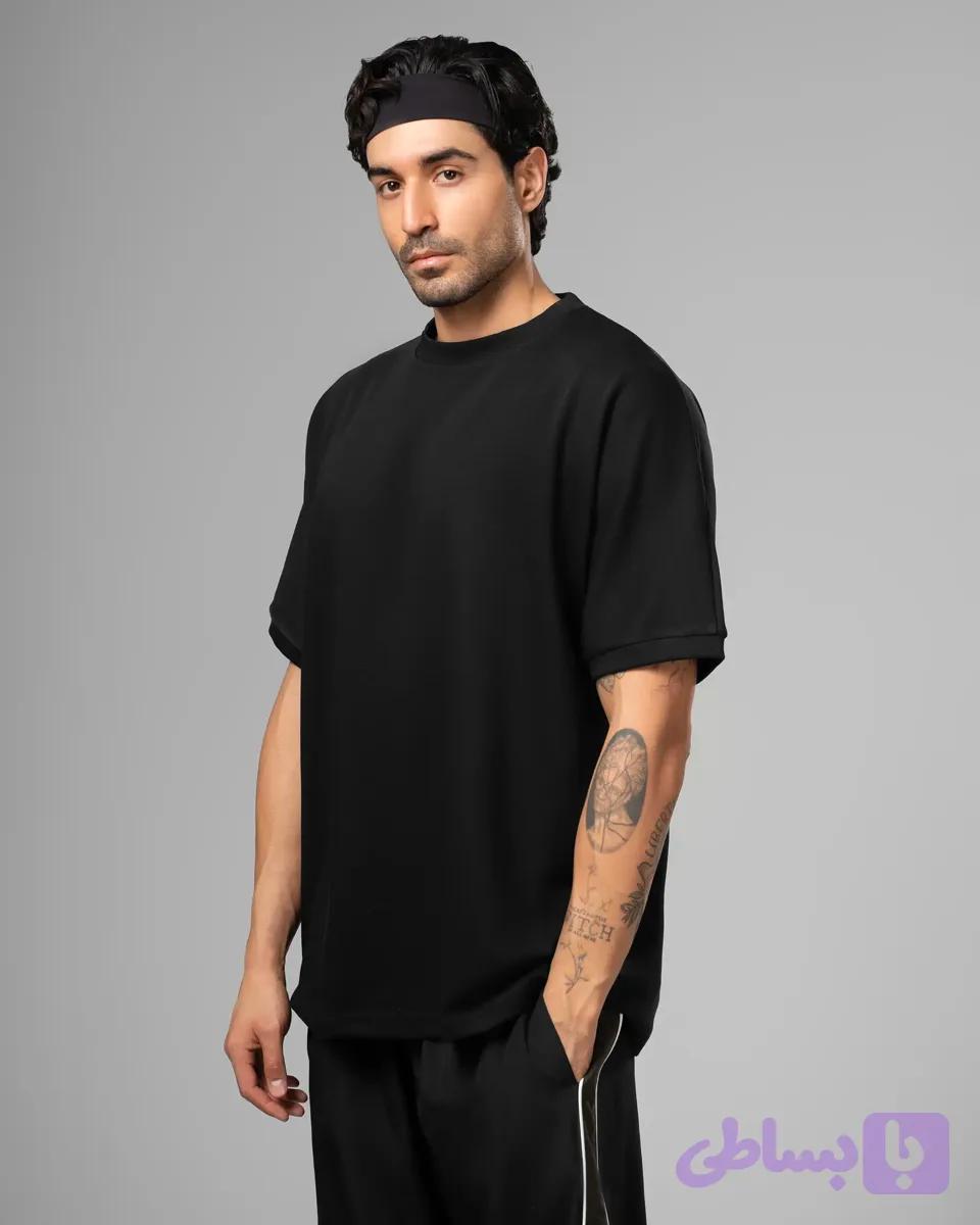 تیشرت PLAIN شرافیت A6380 — تصویر 1