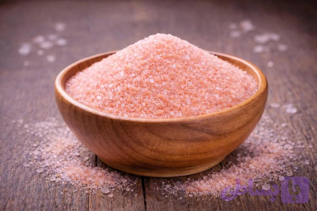 نمک صورتی معدنی اصل (سایز نمکدانی، نمکسابی و پک اقتصادی) — تصویر 1