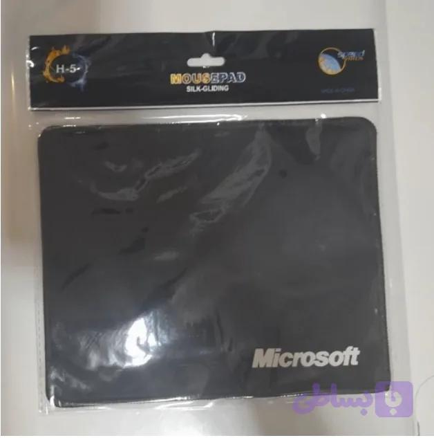 موس پدبا کیفیت silk-gliding مدل H5 طرح Microsoft ابعاد 18×22