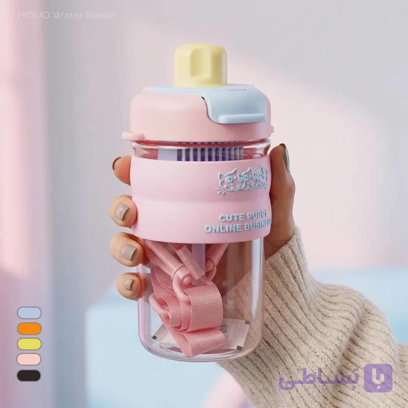قمقمه دوحالته دم‌نوش‌دار HOUO (580 میلی‌لیتر) — تصویر 1