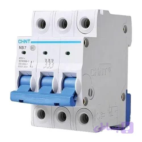 مینیاتوری سه فاز 10 آمپر C چینت الکتریک NB7