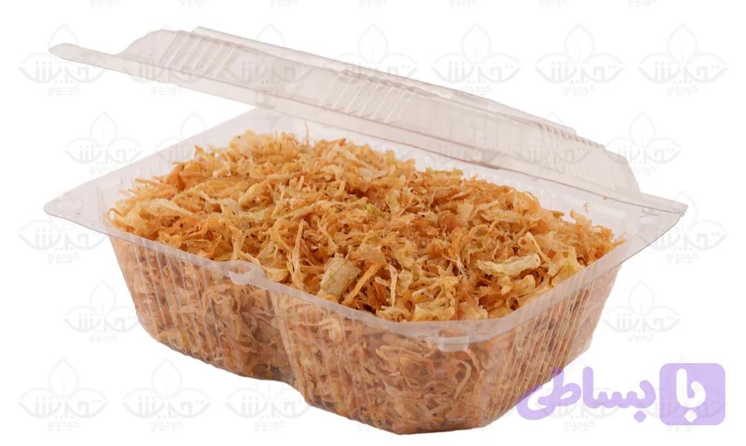 پیاز سرخ کرده خلالی و نگینی ۱ کیلو گرم