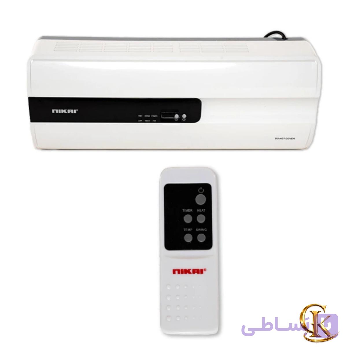 بخاری برقی دیواری نیکای مدل NWFH2120A — تصویر 1