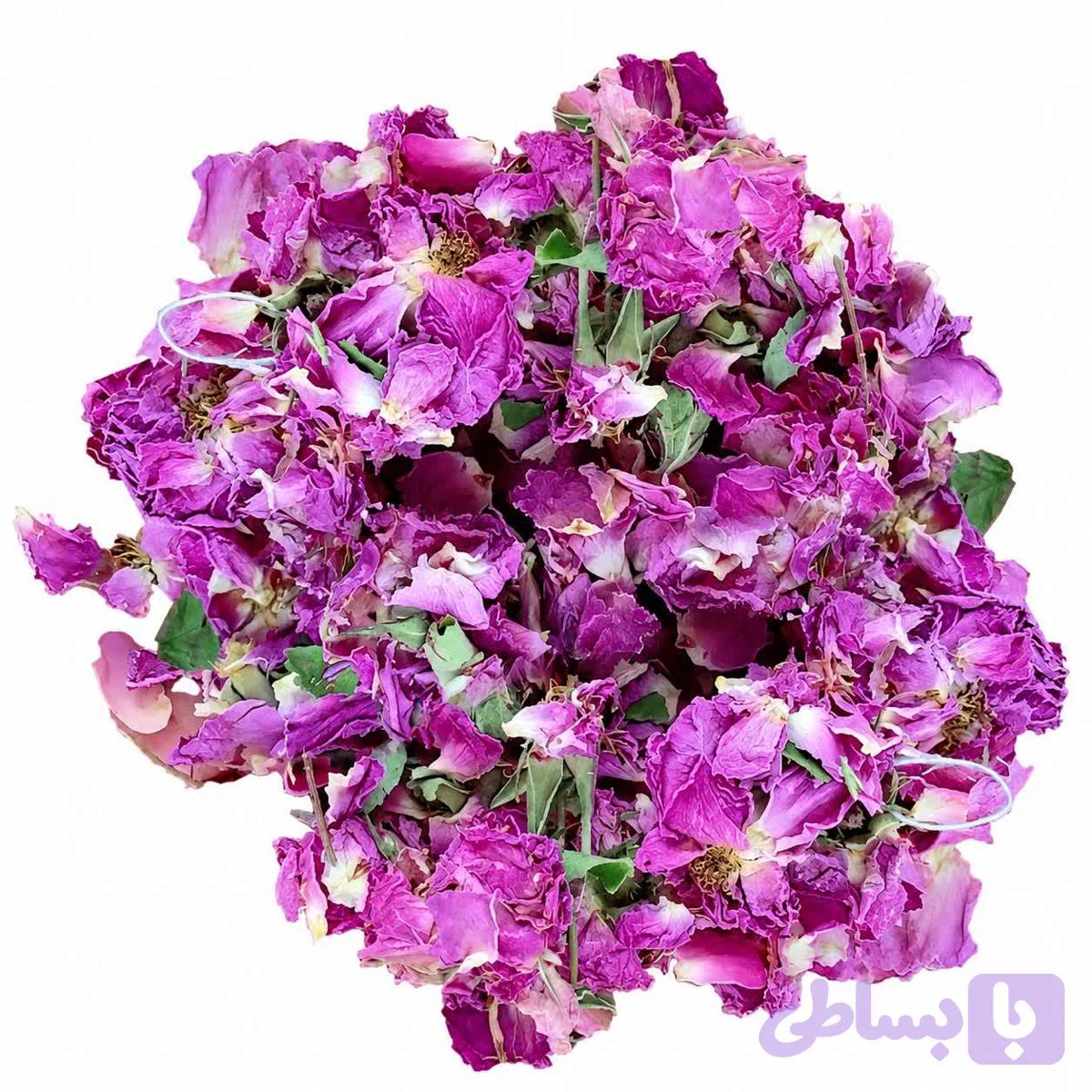 گل محمدی خشک ممتاز (گل باز) | برداشت مستقیم از باغ | کاملاً طبیعی و خوش‌عطر