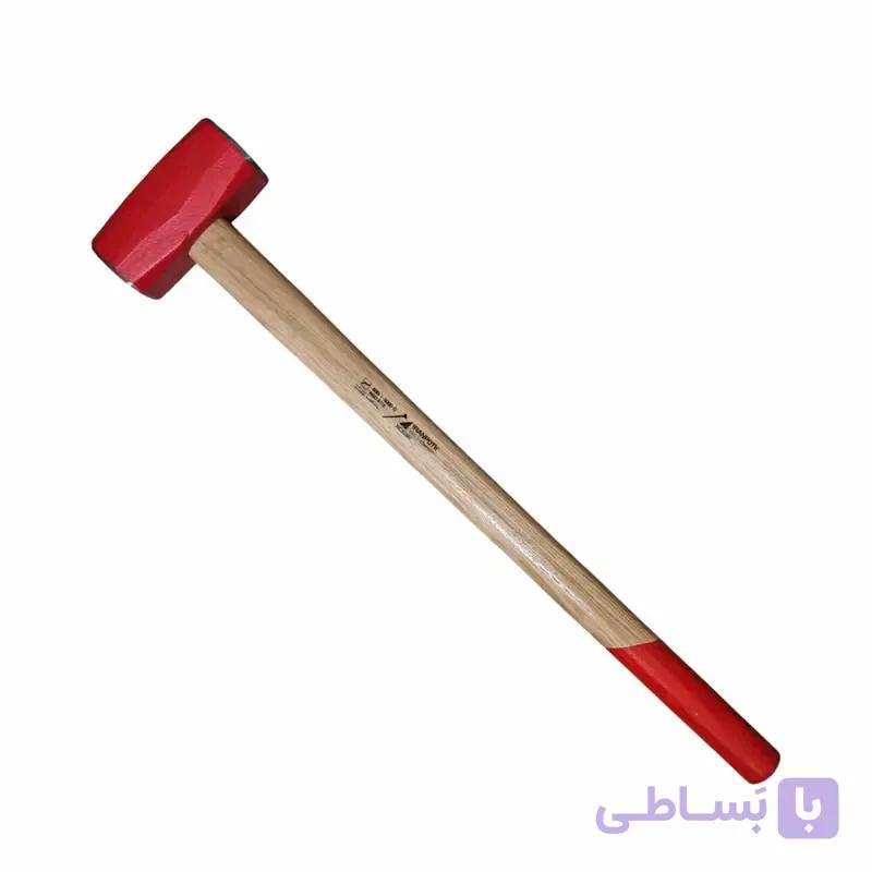پتک دو سر تخت ۵ کیلویی ایران پتک با دسته هیکوری مدل AT 2211 — تصویر 1