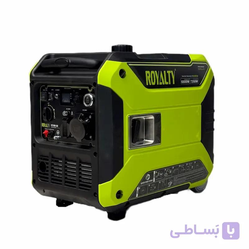 ژنراتور (موتور برق) بنزینی سایلنت 7.2 کیلووات رویالیتی مدل RT7100-sie — تصویر 1