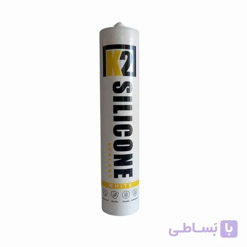 چسب سیلیکونی همه کاره شفاف 300 میلی لیتر کاسپین مدل K2 — تصویر 1