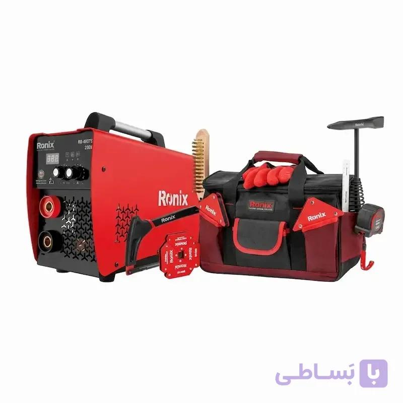 کیت ابزار جوشکاری 14 پارچه به همراه کیف رونیکس مدل RS-3006
