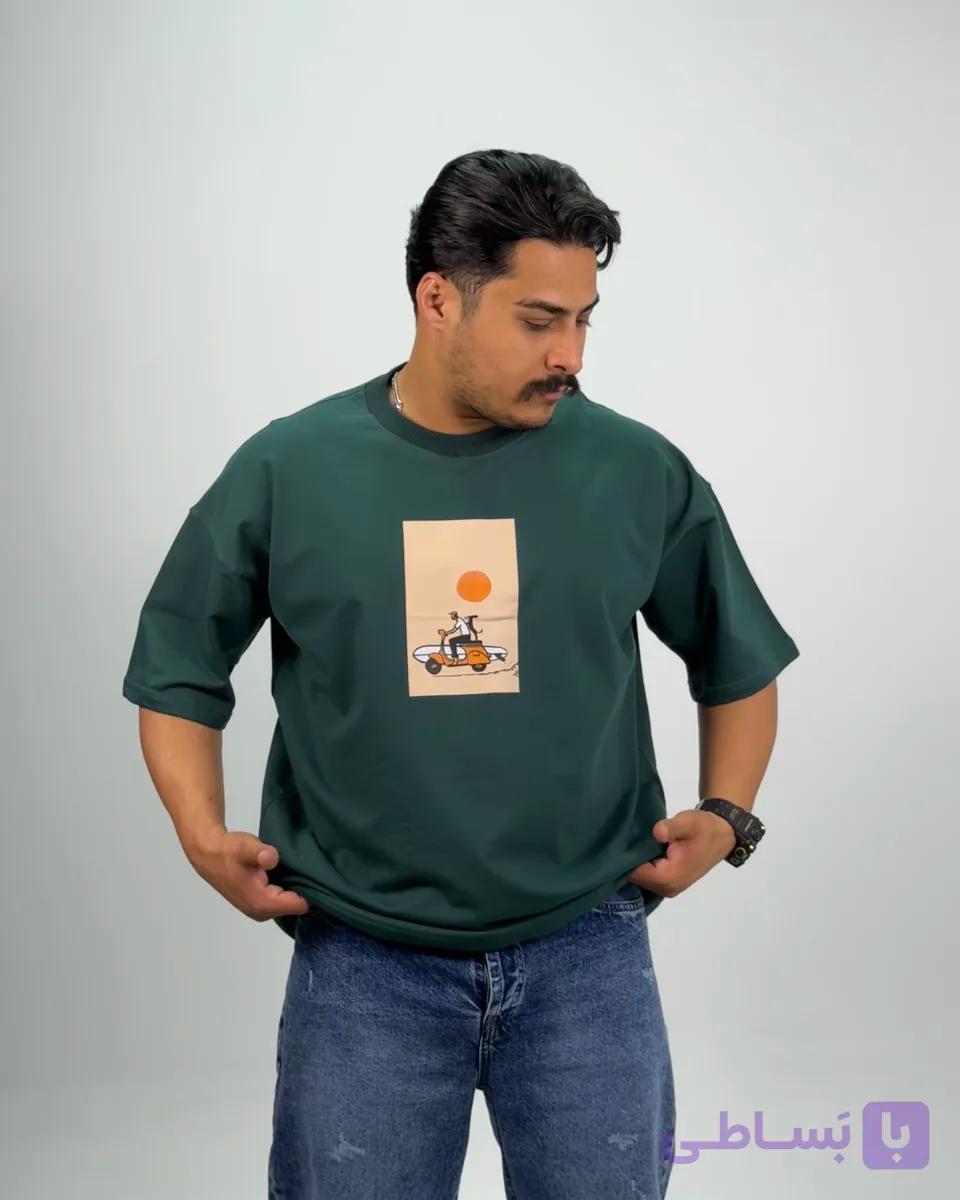 تیشرت طرح غروب