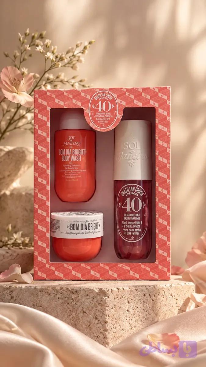 🍒 ست هدیه سول د ژانیرو Bom Dia Bright & Cheirosa 40