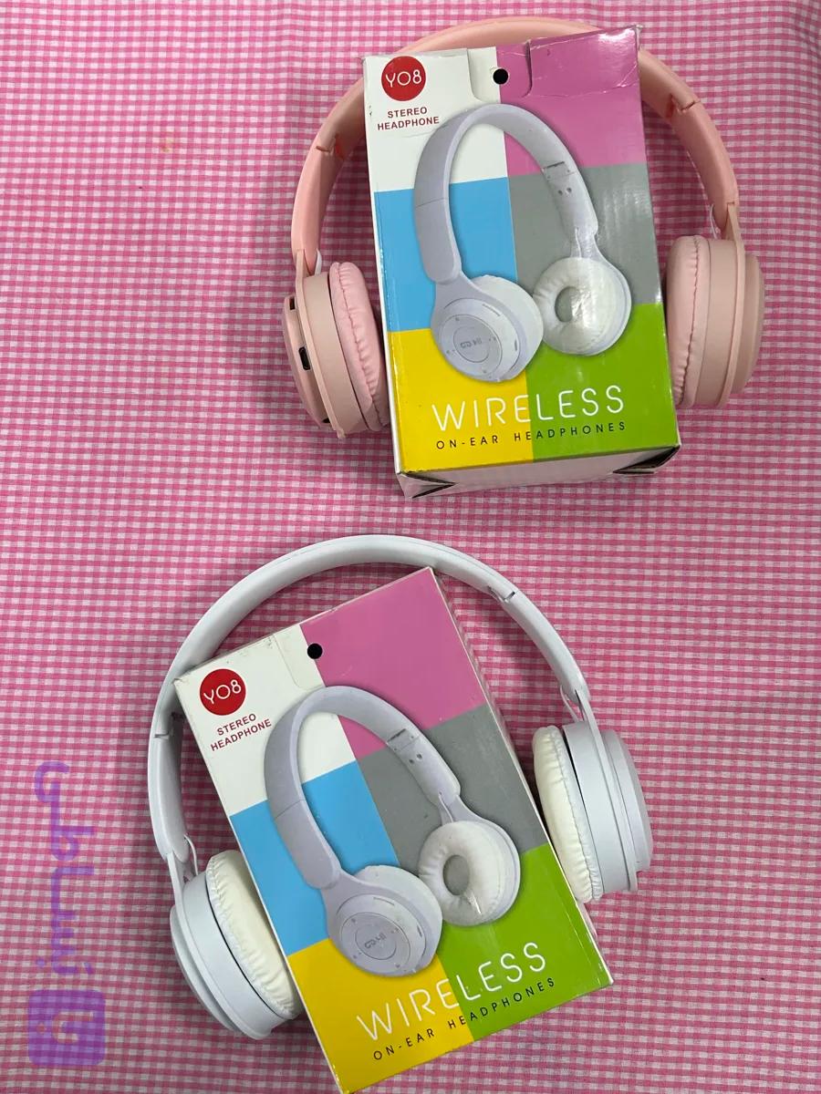 هدفون بلوتوثی Y08 Wireless Stereo Headphone