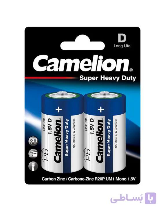 باتری سایز D کملیون مدل R20P سوپر Heavy Duty — تصویر 1