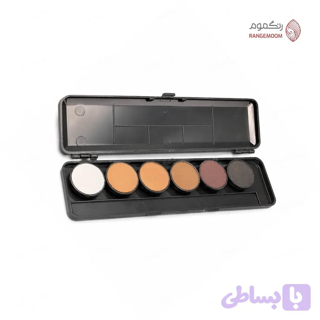 پالت ابرو ماسکات mascot aqua color palette — تصویر 1