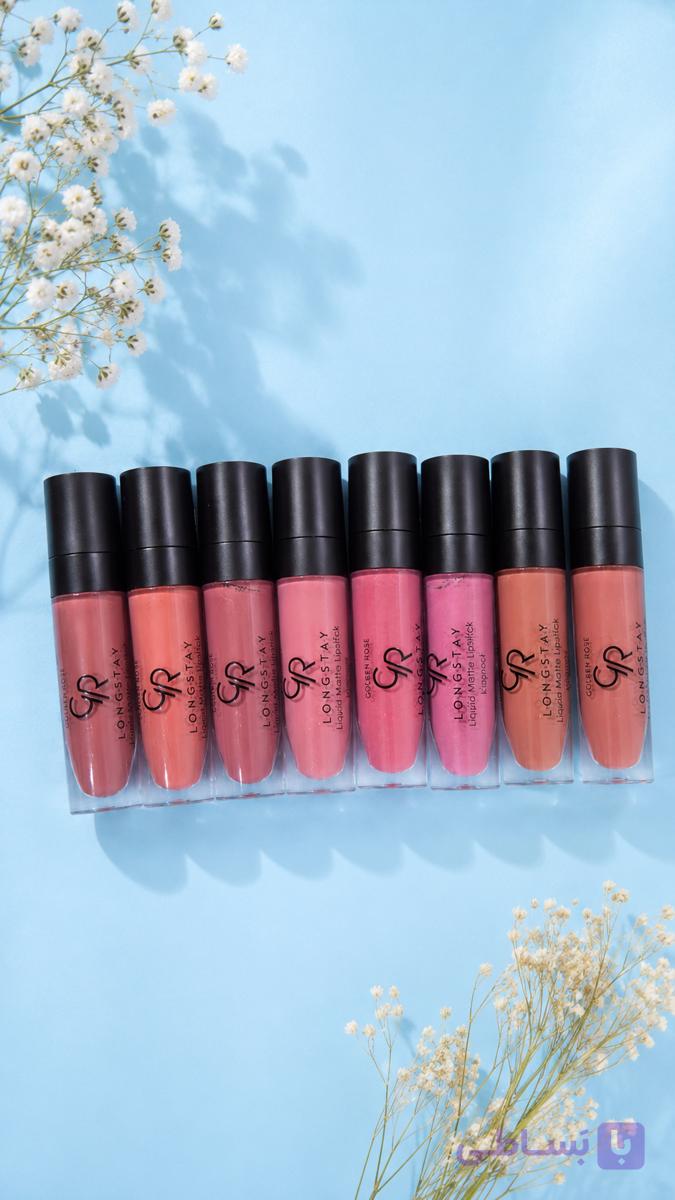 رژلب مایع گلدن رز