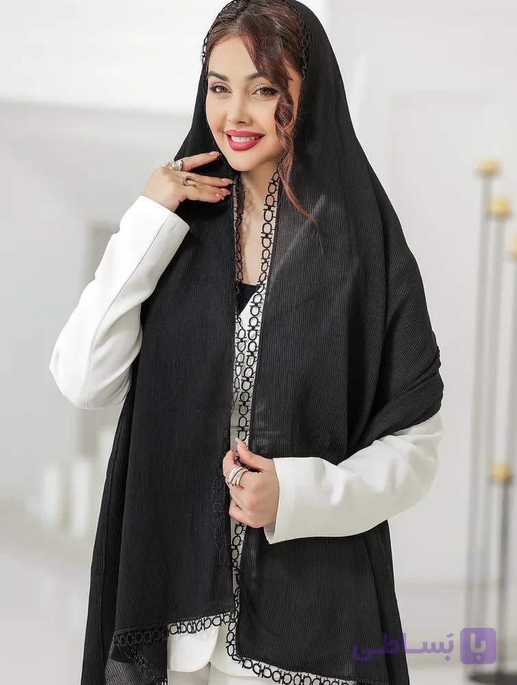 شال جت بلک برشکا کار شده پک 100 تایی — تصویر 1