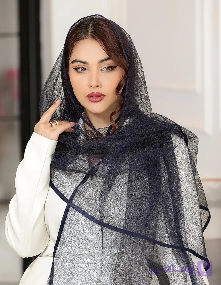 شال عنکبوتی گان دوزی شده سری 120 تایی — تصویر 1