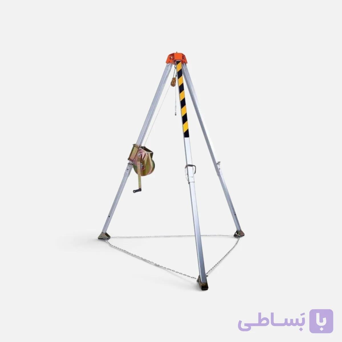 سه پایه نجات نیوسیف با قرقره جمع کننده