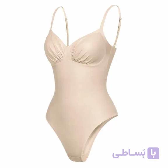 گن یکسره اسلیپ سوتین دار لامبادا آرتان کد 2212 کرم - فروشگاه اینترنتی آرتان بافت