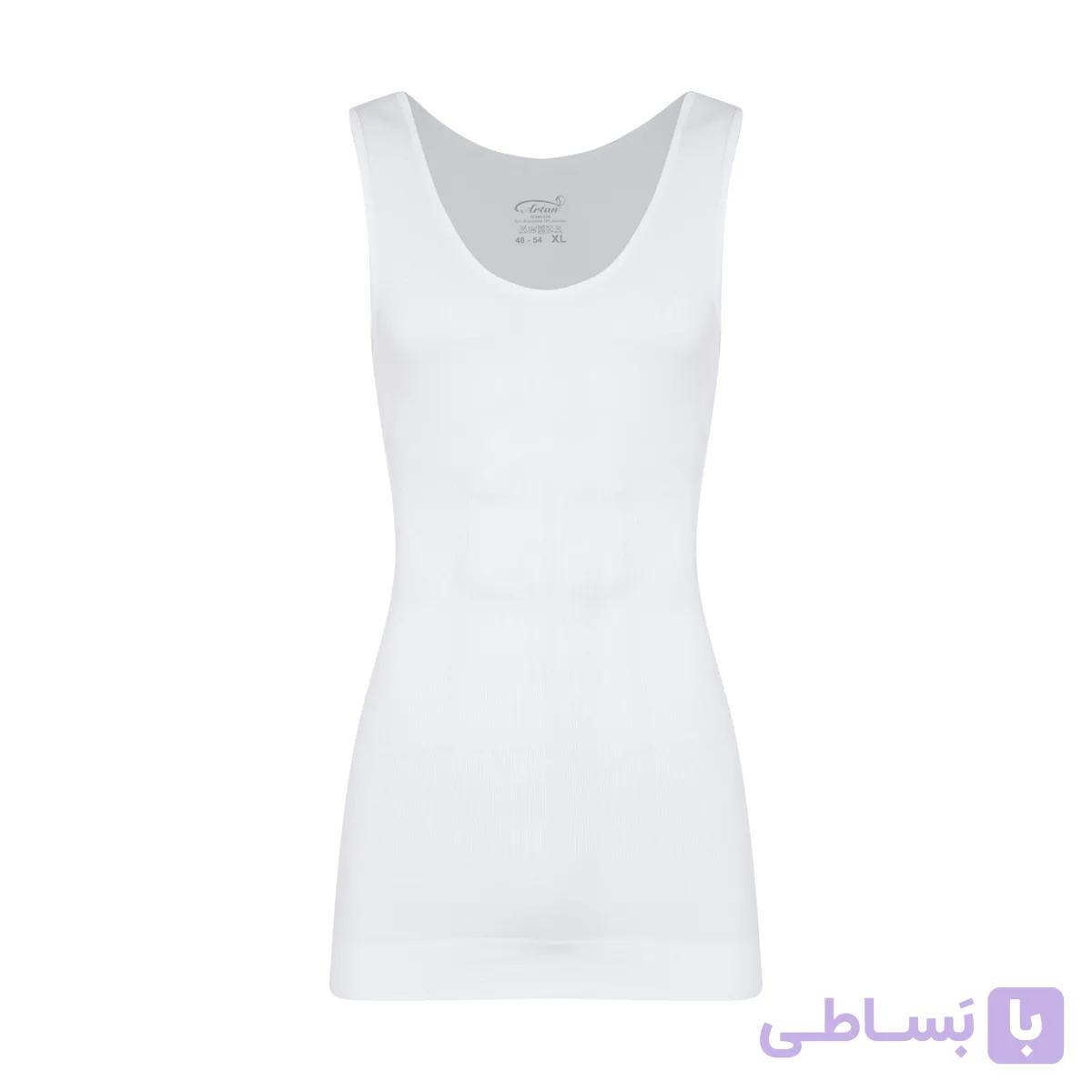 گن مردانه رکابی کد 2070 سفید