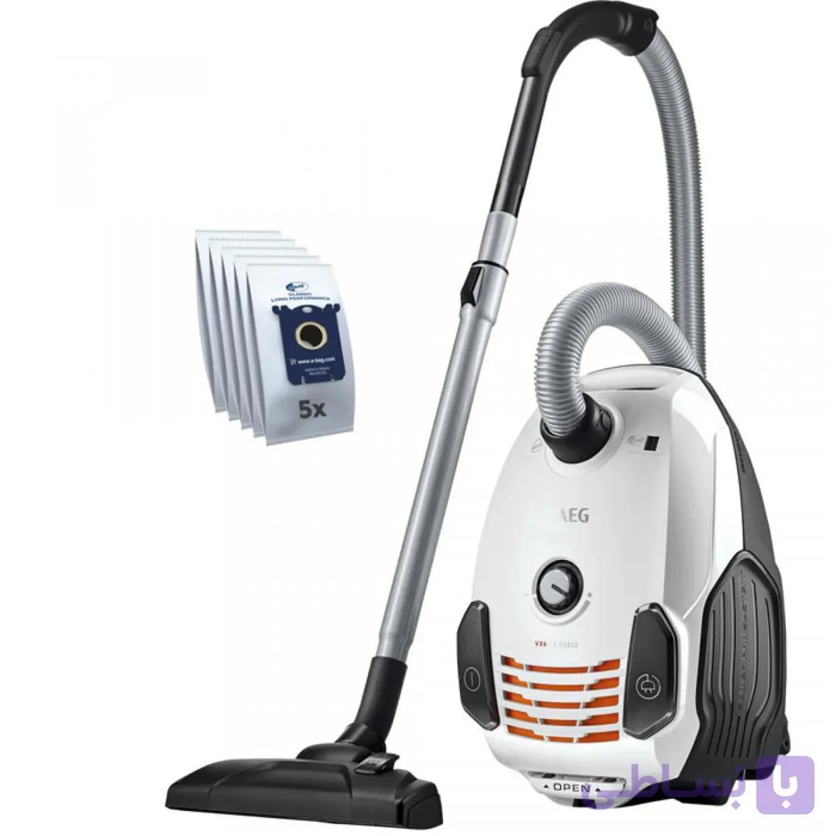 جارو برقی aeg-vx6-2-iw-5 با قدرت مکش ۸۰۰ وات — تصویر 1