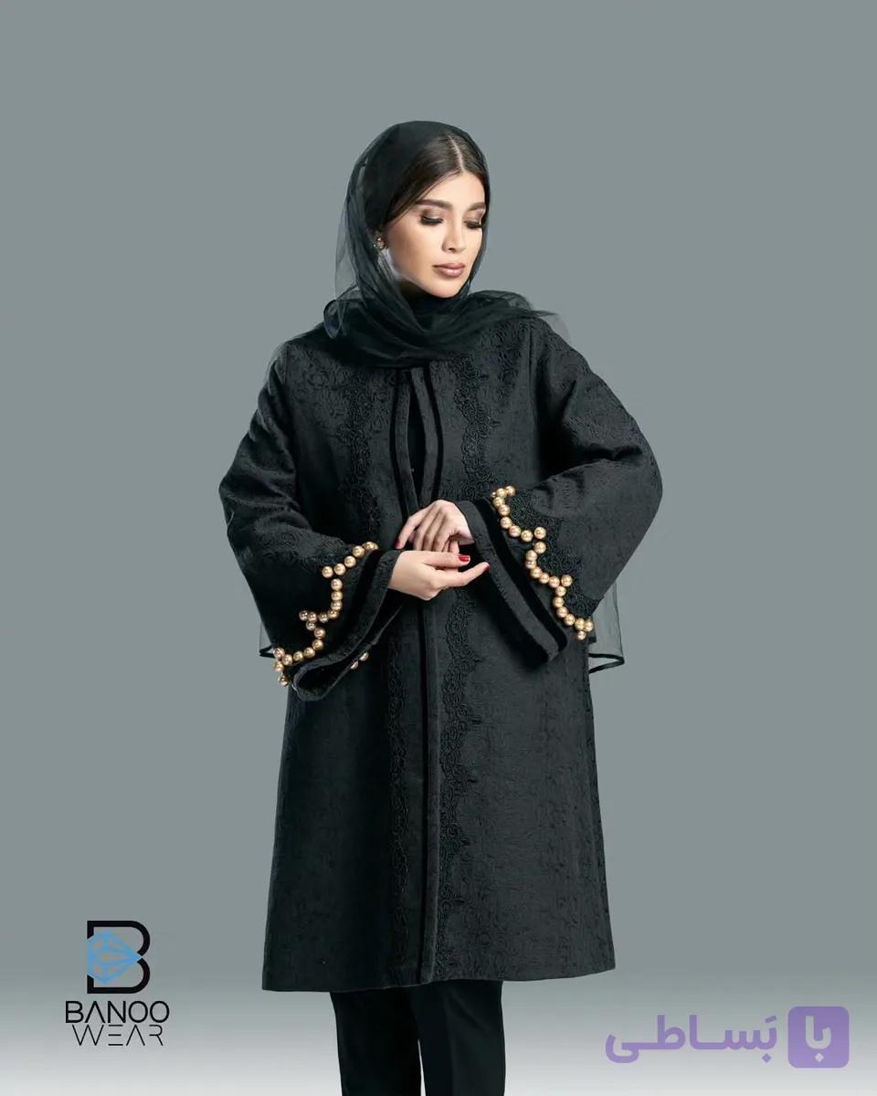 مانتو مجلسی مرواریدی
