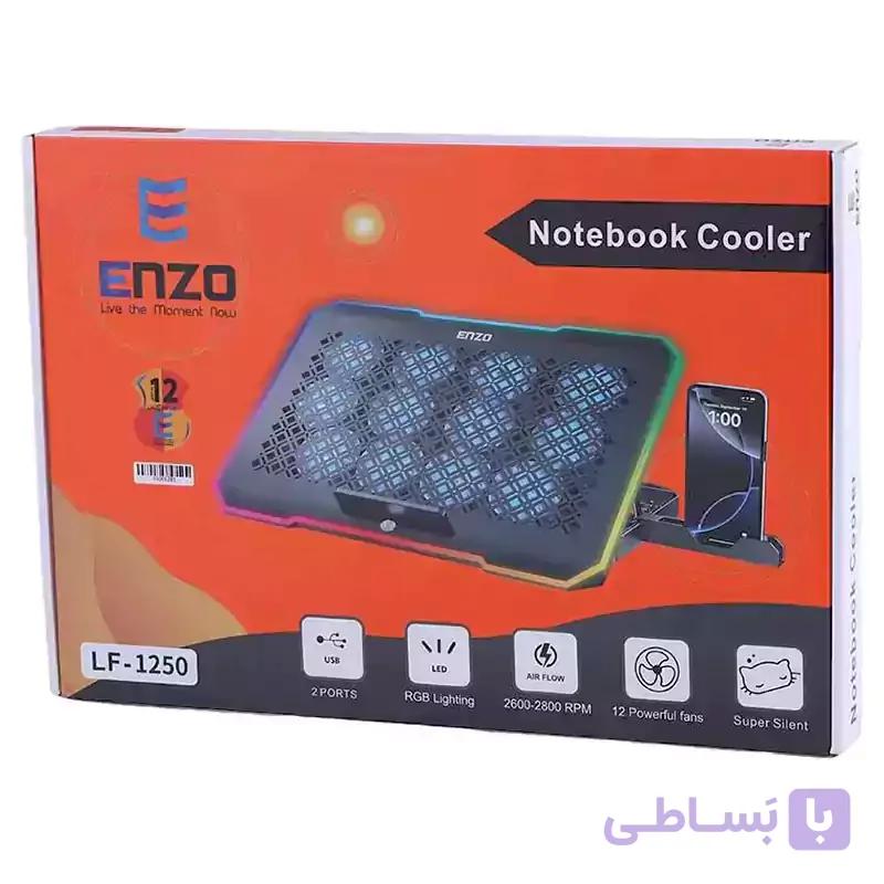 کول پد انزو مدل Enzo LF-1250 با 12 عدد فن — تصویر 1