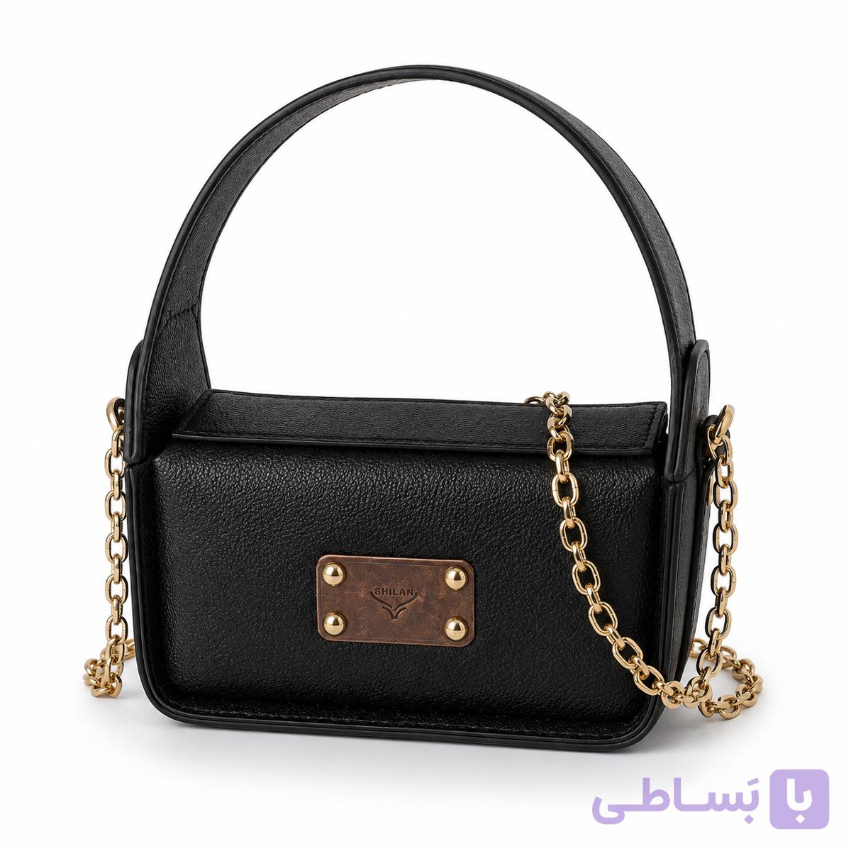 کیف مجلسی چرم طبیعی گاوی دستدوز مدل اطلس | گالری چرم شیلان — تصویر 1