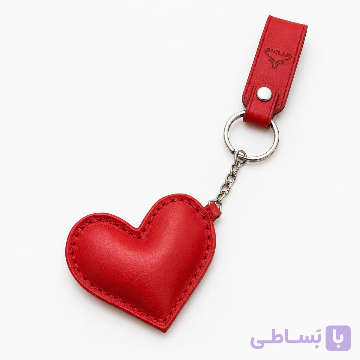 جا کلیدی قلبی «مِهر» | چرم طبیعی دستدوز شیلان